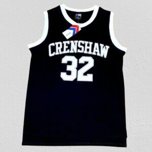 MOLPE Athletic Wright Crenshaw #32 High School Basketball Jersey Shirt Size S